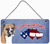 Woof If You Love America Dog Artwork Wall or Door Hanging Prints - 615872936694