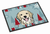 Winter Holiday Dog Art Indoor or Outdoor Mat - 638508112361