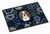 Blue Flowers Dog Art Indoor or Outdoor Mat - 638508609335