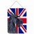 Dog Art with English Union Jack British Flag Wall or Door Hanging Prints - 615872833986