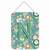 Circle Circle Teal Initial Alphabet Wall or Door Hanging Prints - 638508030603