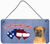 Woof if you love America Dog Art Wall or Door Hanging Prints - 615872937554