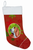 Dog and Christmas Snowflakes Christmas Stocking - 705332017237