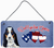 Woof If You Love America Dog Artwork Wall or Door Hanging Prints - 615872936120