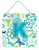 Flowers and Butterflies Monogram Letter Wall or Door Hanging Prints - 615872984633