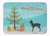 Merry Christmas Tree Dog Art Machine Washable Memory Foam Mat - 638508641663