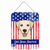 American Flag Design with Dog Wall or Door Hanging Prints - 638508213396