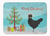 Chicken Art Christmas Machine Washable Memory Foam Mat - 652259131037