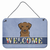 Welcome Design with Dog Wall or Door Hanging Prints - 638508000873