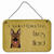 Dog Lives Here Design Wall or Door Hanging Prints - 638508004987