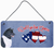 Woof if you love America Dog Art Wall or Door Hanging Prints - 615872937592