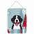 Winter Holiday Design with Dog Art Wall or Door Hanging Prints - 638508123220