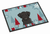 Winter Holiday Dog Art Indoor or Outdoor Mat - 638508112668