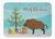 Pig Christmas Machine Washable Memory Foam Mat - 652259132058