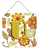 Monogram Letter Floral Wall or Door Hanging Prints - 615872983957