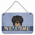 Welcome Design with Dog Wall or Door Hanging Prints - 638508000668