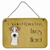 Dog Lives Here Design Wall or Door Hanging Prints - 638508005342