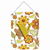 Monogram Letter Floral Wall or Door Hanging Prints - 638508028082