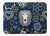 Blue Flowers Dog Art Machine Washable Memory Foam Mat - 638508642875