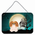 Halloween Scary Design with Dog Wall or Door Hanging Prints - 638508442963