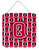 Monogram Letter Football Wall or Door Hanging Prints - 638508304001