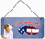 Woof if you love America Dog Art Wall or Door Hanging Prints - 615872937783