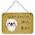 Dog Lives Here Design Wall or Door Hanging Prints - 638508005083