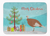 Bird Christmas Machine Washable Memory Foam Mat - 652259132539