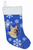 Holiday Dog on Christmas Stocking - 705332020015