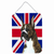Dog Art with English Union Jack British Flag Wall or Door Hanging Prints - 615872833771