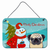 Snowman with Dog Art Wall or Door Hanging Prints - 638508132772