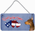 Woof if you love America Dog Art Wall or Door Hanging Prints - 615872937073