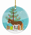 Donkey Christmas Ceramic Ornament - 652259329588