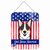 American Flag Design with Dog Wall or Door Hanging Prints - 638508213426