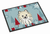 Winter Holiday Dog Art Indoor or Outdoor Mat - 638508112385