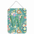 Circle Circle Teal Initial Alphabet Wall or Door Hanging Prints - 638508030696