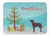 Merry Christmas Tree Dog Art Machine Washable Memory Foam Mat - 638508641809