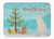 Rabbit Christmas Machine Washable Memory Foam Mat - 652259132348