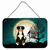 Halloween Scary Design with Dog Wall or Door Hanging Prints - 638508442314