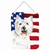 USA American Flag with Dog Wall or Door Hanging Prints - 615872605798