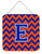 Monogram Letter Chevron Wall or Door Hanging Prints - 638508295149