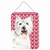 Hearts Love and Valentine's Day Design with Dog Wall or Door Hanging Prints - 615872617920