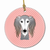 Dog Portrait on Ceramic Ornament - 615872908103
