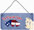 Woof if you love America Dog Art Wall or Door Hanging Prints - 615872937691