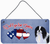 Woof if you love America Dog Art Wall or Door Hanging Prints - 615872937066