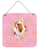 Flowers Design with Dog Wall or Door Hanging Prints - 194030071274