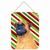 Candy Cane Holiday Christmas Design with Dog Wall or Door Hanging Prints - 615872623204