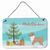 Christmas Tree Design with Dog Wall or Door Hanging Prints - 194030023068