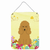 Easter Eggs Design with Dog Wall or Door Hanging Prints - 638508756725