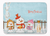 Merry Christmas Carolers Dog Art Machine Washable Memory Foam Mat - 638508638328